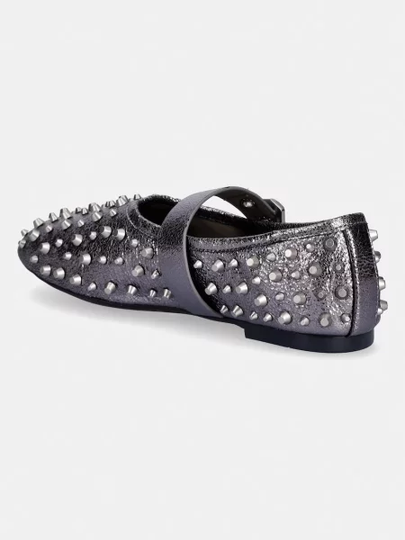 Кожаные балетки Allsaints