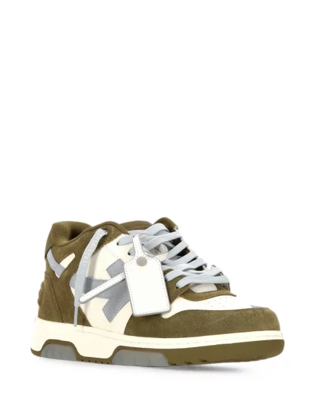Sneakerși Off-white business alb