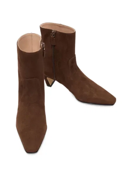 Cizme scurte Stuart Weitzman maro
