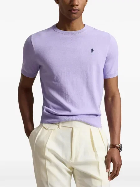 Gulerat șosete Polo Ralph Lauren de lână cu dungi negru