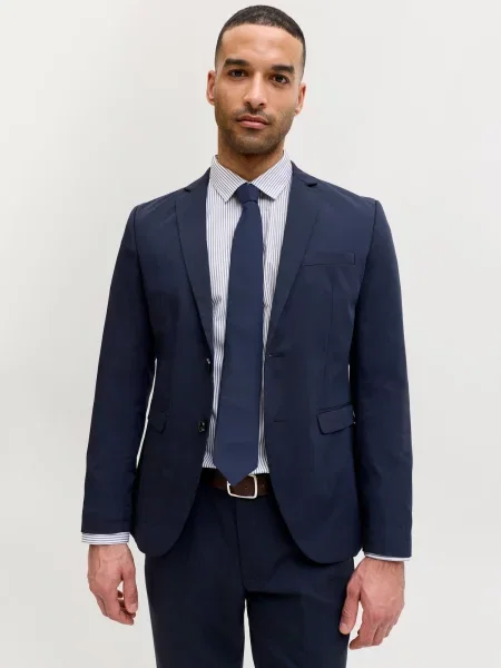 JACK & JONES Cravată JACSolid bleumarin