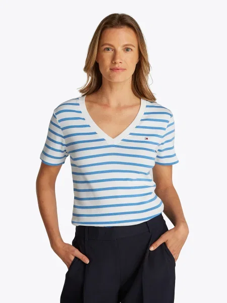 Tommy Hilfiger Tricou CODY | alb