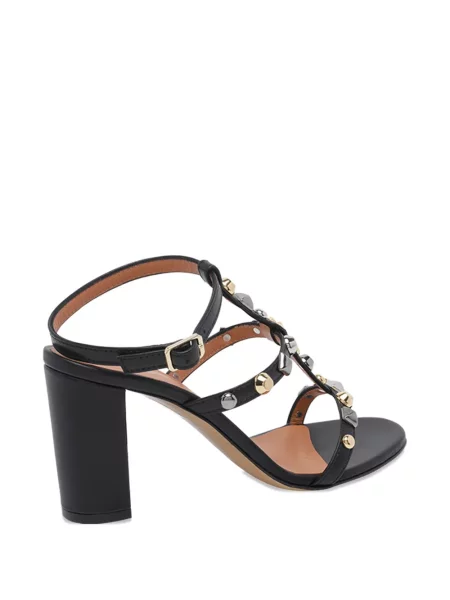 Sandale Via Roma 15 cu tepi negru