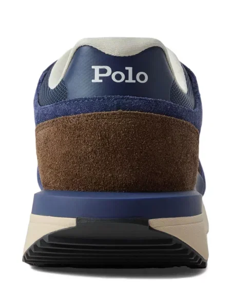 Briaunotas pusiau užtrauktukas zomšinės bokseriai Polo Ralph Lauren balta