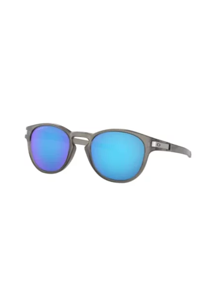 Okulary przeciwsłoneczne Oakley Latch matte grey ink/prizm sapphire polarized szare