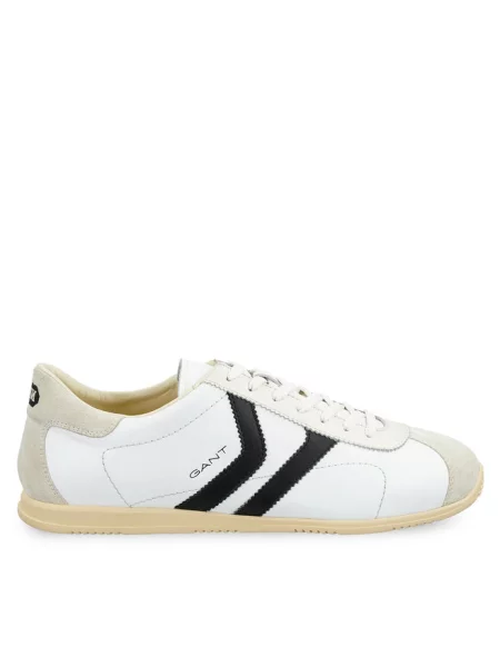 Gant sneakersy skórzane Spearclub białe