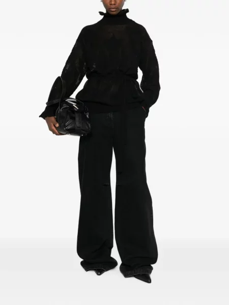Cu centură pulover Twinset negru