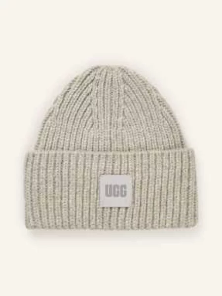 Ugg Čepice světle šedá