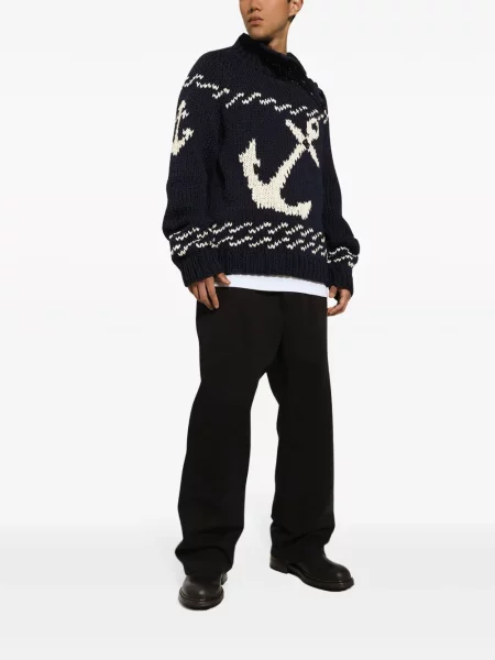 Sweter Dolce And Gabbana niebieski