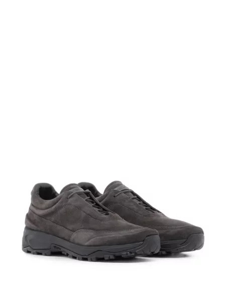 Szarvasbőr sneaker Giorgio Armani szürke