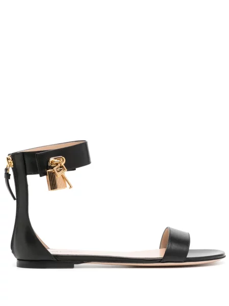 Sandale Tom Ford din piele negru