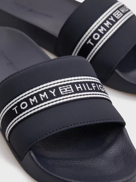 Шлепанцы Tommy Hilfiger синие