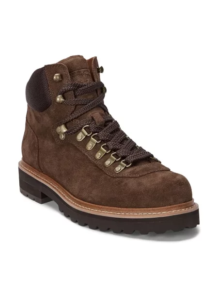 Botine Polo Ralph Lauren din piele maro