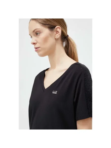 Koszulka Emporio Armani Ea7 czarna