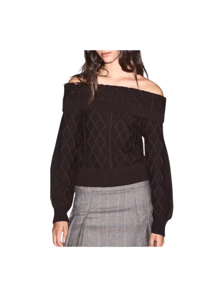Sweter Armani Exchange wełniany czarny