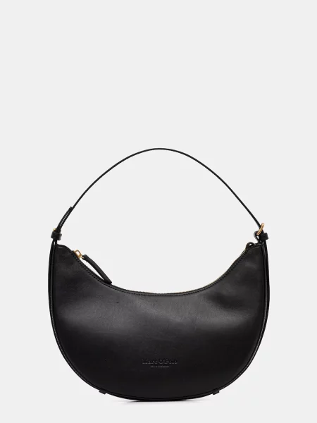 Usnjena torbica Marc O'Polo črna
