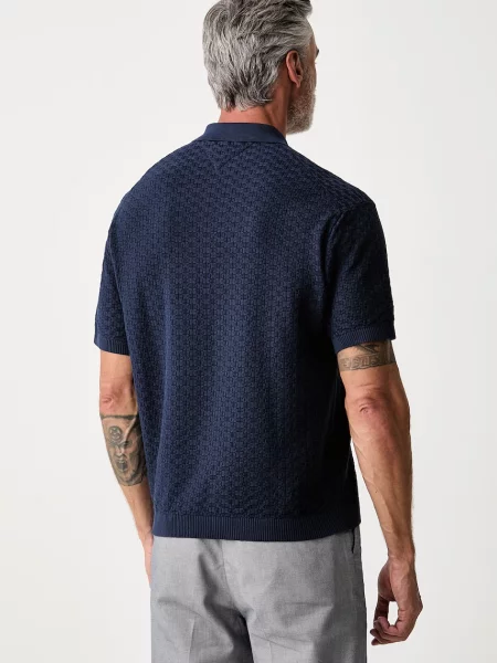 Tommy Hilfiger polo swetrowe granatowa