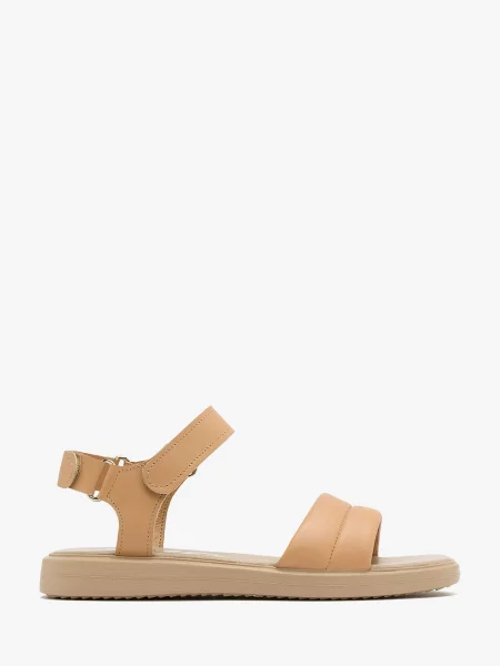 Шкіряні Сандалії RYLKO бежевий