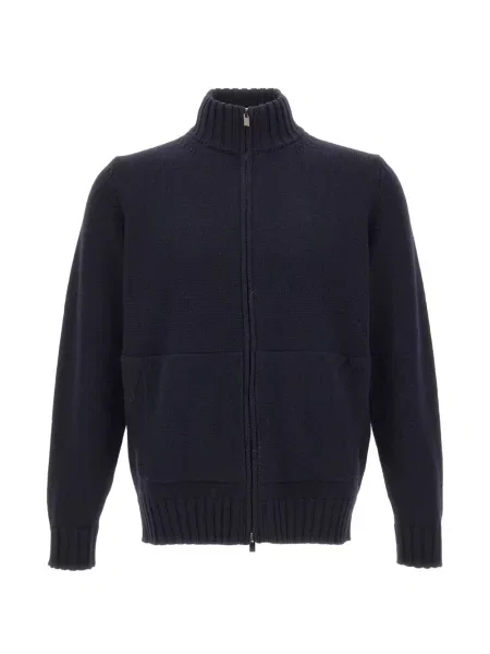 Cardigan Filippo De Laurentiis de lână albastru