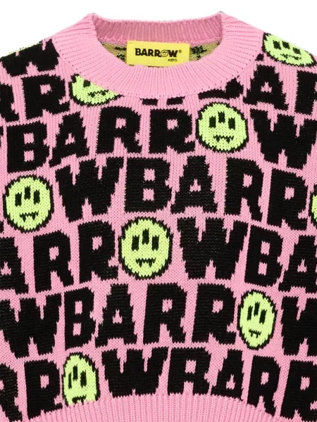 Sweter dziecięcy Barrow różowy