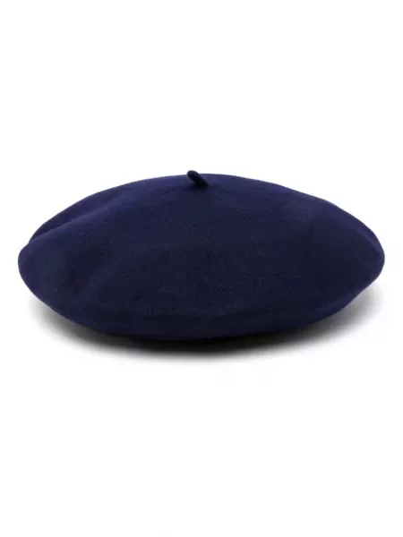 Vlněný čepice Borsalino modrý