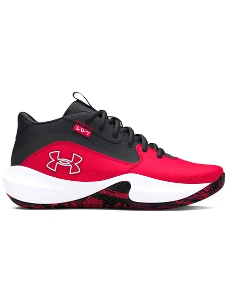 Under Armour Basketbalové topánky Grade School UA Lockdown 7 červená