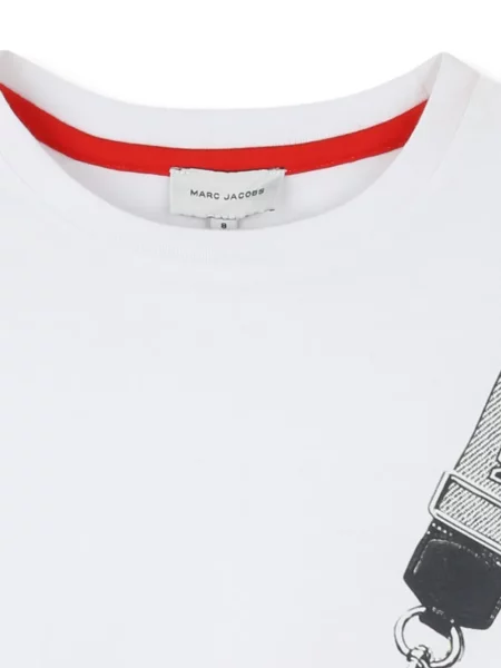 Dětské top Marc Jacobs bílý