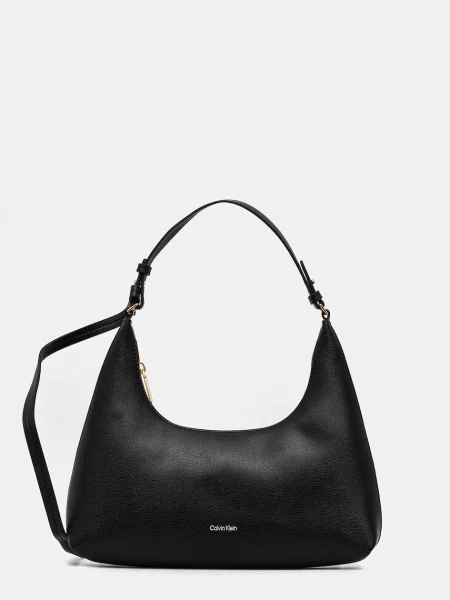 Calvin Klein Geantă Foil Logo Conv Shou?Lder Bag negru