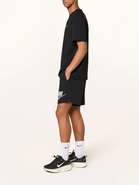 Nike Běžecké Šortky 2 V 1 Challenger černá bílá