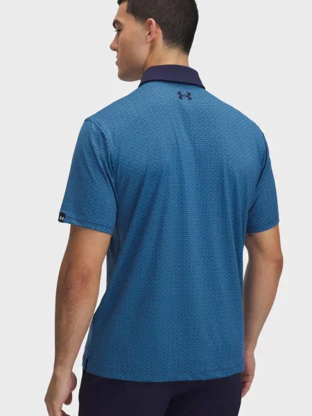 Спортивна футболка Under Armour з принтом синя