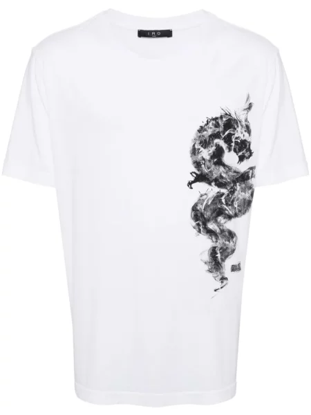 Tricou Iro cu imagine alb