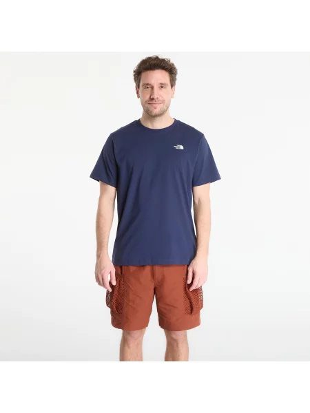 Tričko na lezení The North Face Evolution Simple Dome Regular SS summit navy námořnictvo