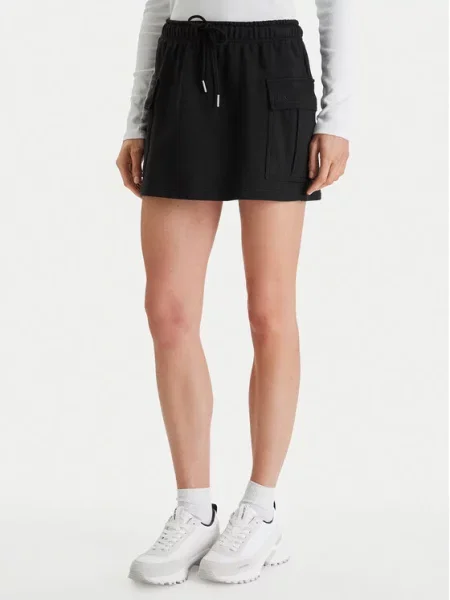 Calvin Klein Jeans Φούστα mini Monogram μαύρο