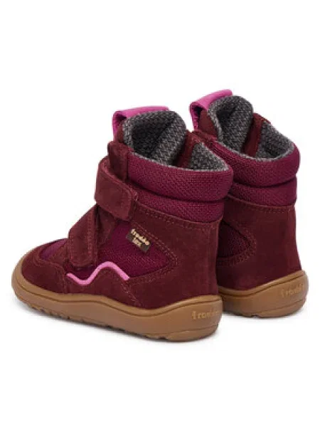 Čižmy Froddo Barefoot Tex Winter Tl M bordová
