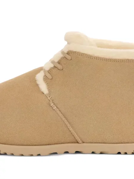 Botine Ugg cu șireturi din dantelă