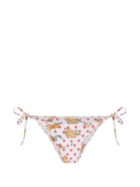 Bikini Donde Esteban cu imagine cu legături alb