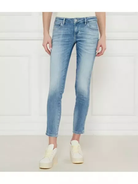 Blugi skinny Guess albastru