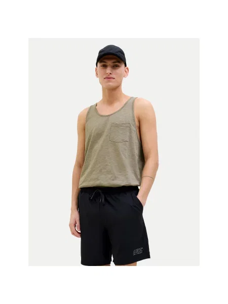 Jack&Jones Tank top marškinėliai Varenna smėlio