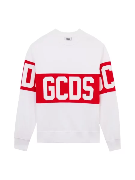 Bluza Gcds z logo biała