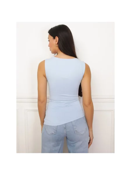 Top La Modeuse modrá
