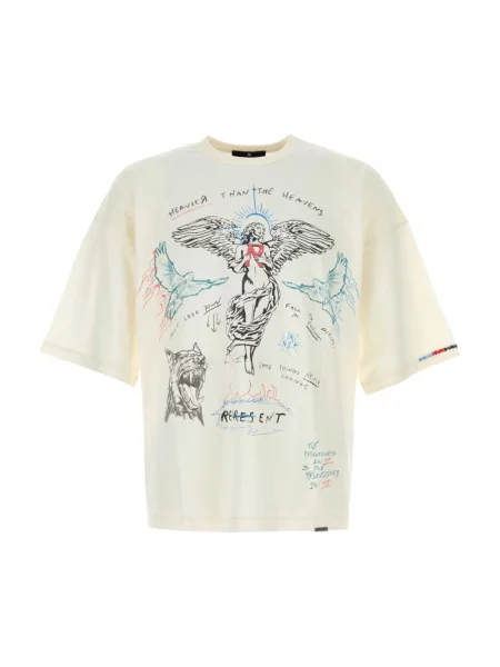 T-shirt Represent Heavier Than The Heavens T-Shirt UNISEX Antique White M biała