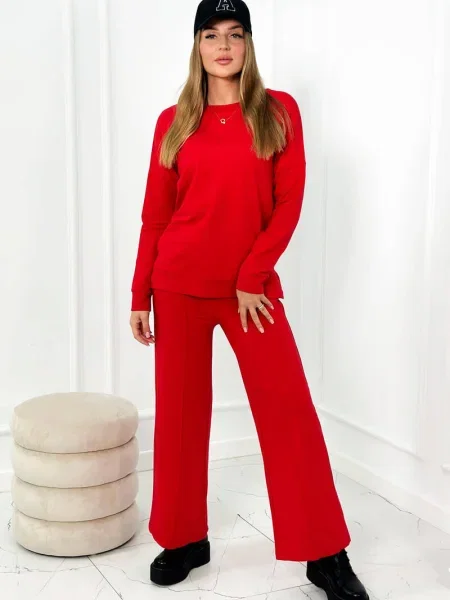 Pantaloni Kesi roșu