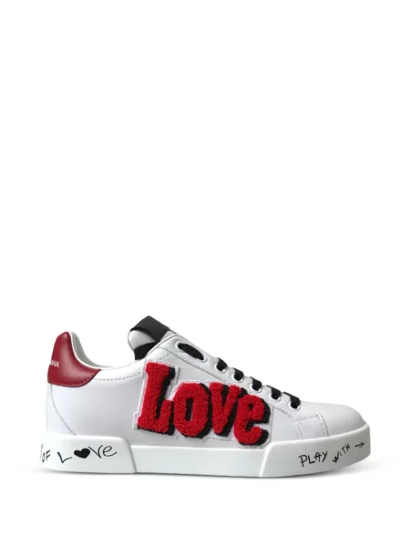 Sneakerși Dolce & Gabbana Portofino alb