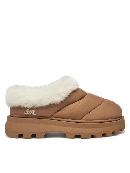 Papuci de casă Steve Madden maro