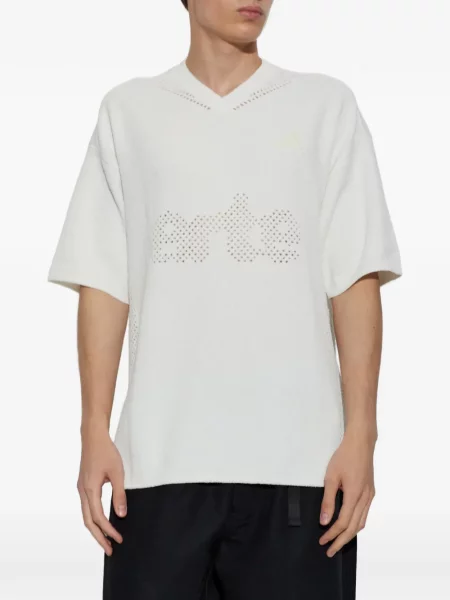Tricou Adidas cu autograf verde