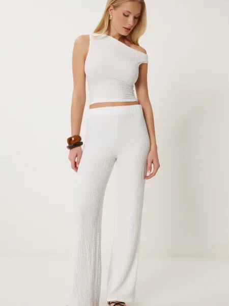 Palton Happiness İstanbul alb