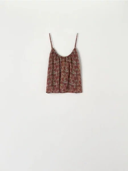 Топ з візерунком різнобарвний