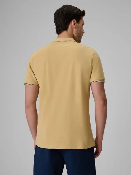 Koszulka polo 4F brązowa