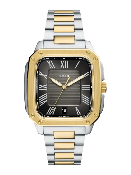 FOSSIL Ceas analogic CROSBY auriu argintiu negru
