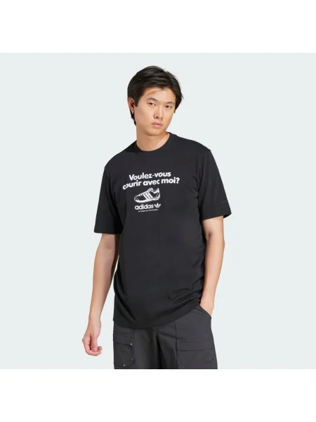 Tričko adidas Originals GRFX TEE čierna